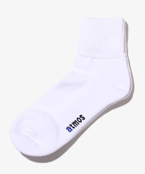 atmos(アトモス)の「atmos Quarter Length SOCKS / アトモス クォーター レングス ソックス(ソックス/靴下・メンズ・ブラック/グレー/ホワイト・25-27)」の1枚目の写真