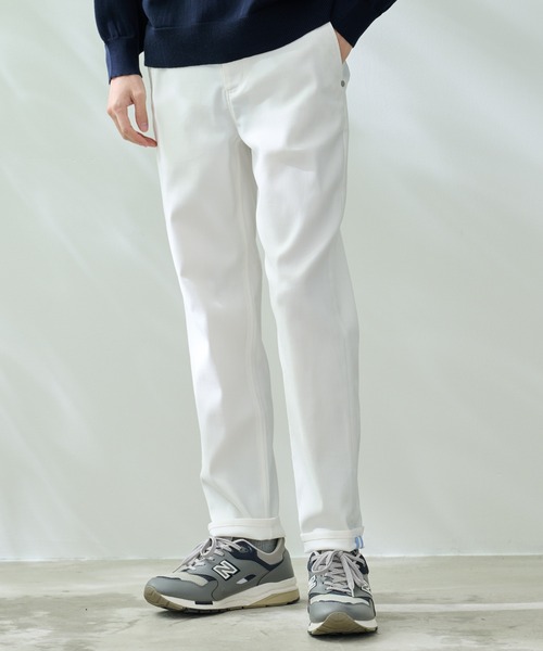 Arnold Palmer（アーノルドパーマー）の「スタイリッシュ ストレッチ チノパンツ（チノパンツ・メンズ・ホワイト/ブラック・L/M/LL）」の11枚目の写真