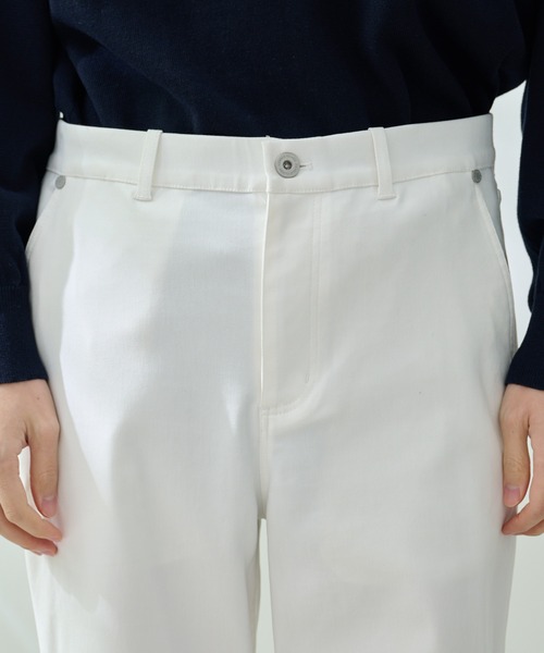 Arnold Palmer（アーノルドパーマー）の「スタイリッシュ ストレッチ チノパンツ（チノパンツ・メンズ・ホワイト/ブラック・L/M/LL）」の14枚目の写真