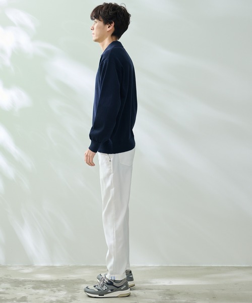 Arnold Palmer（アーノルドパーマー）の「スタイリッシュ ストレッチ チノパンツ（チノパンツ・メンズ・ホワイト/ブラック・L/M/LL）」の5枚目の写真