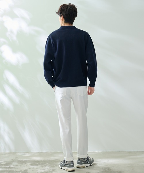 Arnold Palmer（アーノルドパーマー）の「スタイリッシュ ストレッチ チノパンツ（チノパンツ・メンズ・ホワイト/ブラック・L/M/LL）」の7枚目の写真