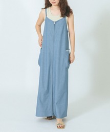 (THOUSAND MILExGENE HEAVENS)BACK CROSS NALLOW STRAP DRESS