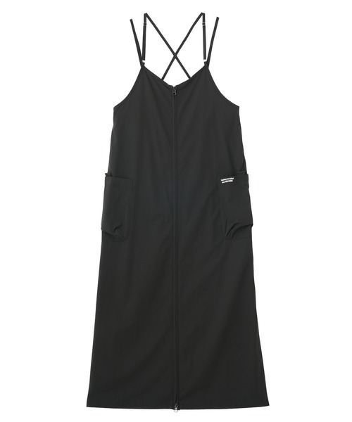 THOUSAND MILE（サウザンドマイル）の「(THOUSAND MILExGENE HEAVENS)BACK CROSS NALLOW STRAP DRESS（ワンピース・レディース・ブラック/カーキ/ブルー・ONE SIZE）」の10枚目の写真