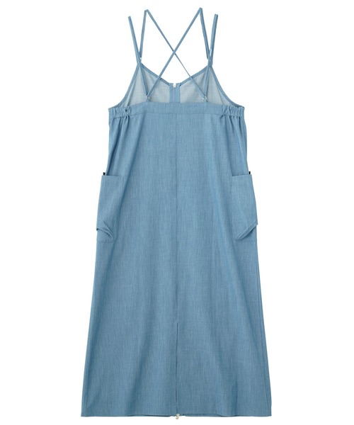 THOUSAND MILE（サウザンドマイル）の「(THOUSAND MILExGENE HEAVENS)BACK CROSS NALLOW STRAP DRESS（ワンピース・レディース・ブラック/カーキ/ブルー・ONE SIZE）」の13枚目の写真