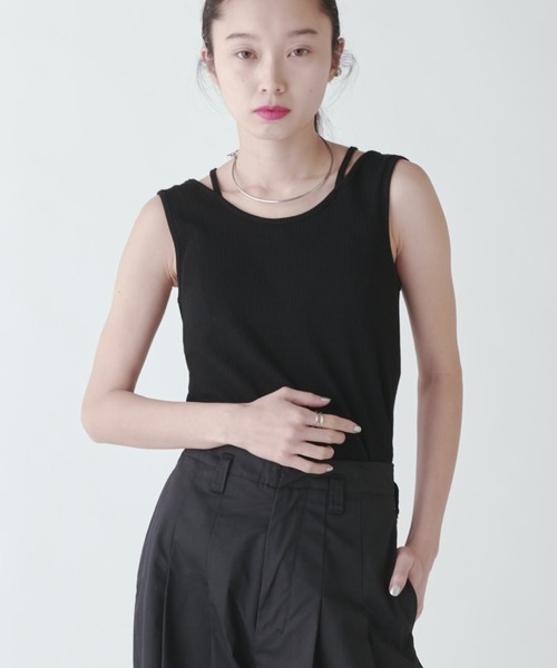 Lui's（ルイス）の「プリーツタンクトップ（タンクトップ）」 - WEAR