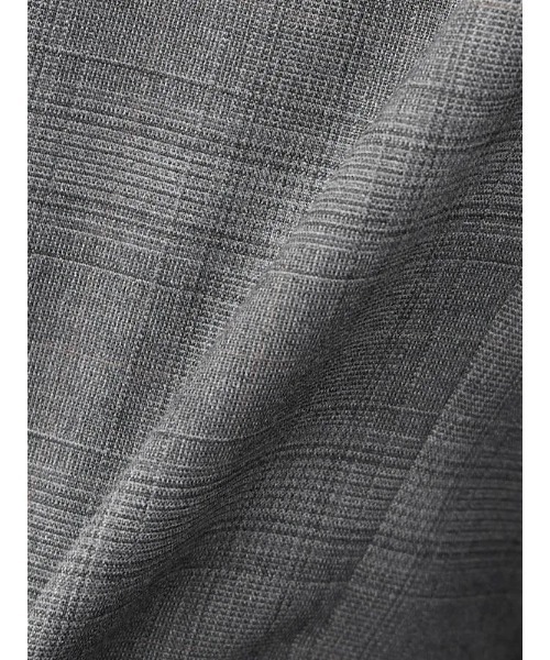 Perfect Suit FActory（パーフェクトスーツファクトリー）の「デレガントスーツ　ジャケット　グレンチェック柄　グレー/ネイビー（スーツジャケット・レディース・グレー/ネイビー・9号/11号/7号）」の3枚目の写真