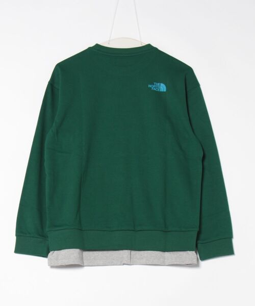 THE NORTH FACE（ザノースフェイス）の「【THE NORTH FACE KIDS】K's　SCHOOLDAY　SWEATSHIRTS（スウェット・レディース・ブルー/グレー/イエロー/グリーン・FREE）」の5枚目の写真
