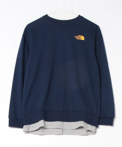 THE NORTH FACE（ザノースフェイス）の「【THE NORTH FACE KIDS】K's　SCHOOLDAY　SWEATSHIRTS（スウェット・レディース・ブルー/グレー/イエロー/グリーン・FREE）」の8枚目の写真