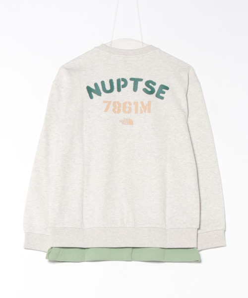 THE NORTH FACE（ザノースフェイス）の「【THE NORTH FACE KIDS】K's　SCHOOLDAY　SWEATSHIRTS（スウェット・レディース・ブルー/グレー/イエロー/グリーン・FREE）」の7枚目の写真