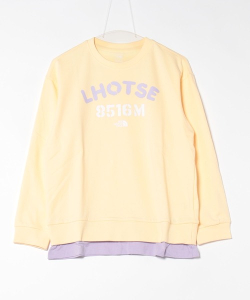 THE NORTH FACE（ザノースフェイス）の「【THE NORTH FACE KIDS】K's　SCHOOLDAY　SWEATSHIRTS（スウェット・レディース・ブルー/グレー/イエロー/グリーン・FREE）」の11枚目の写真