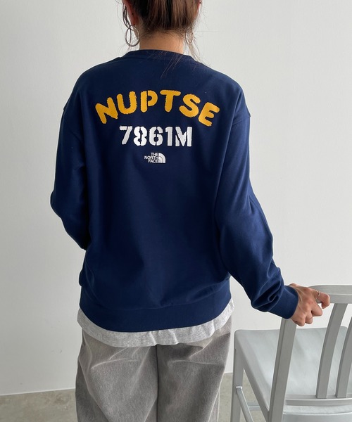 THE NORTH FACE（ザノースフェイス）の「【THE NORTH FACE KIDS】K's　SCHOOLDAY　SWEATSHIRTS（スウェット・レディース・ブルー/グレー/イエロー/グリーン・FREE）」の22枚目の写真