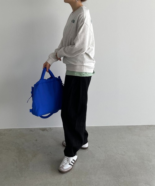 THE NORTH FACE（ザノースフェイス）の「【THE NORTH FACE KIDS】K's　SCHOOLDAY　SWEATSHIRTS（スウェット・レディース・ブルー/グレー/イエロー/グリーン・FREE）」の17枚目の写真