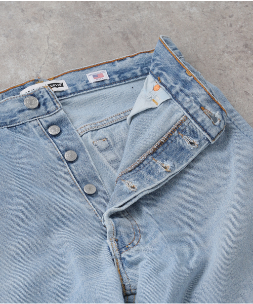 セール】【RE/DONE/リダン】HIGH RISE WIDE LEG CROP：デニム