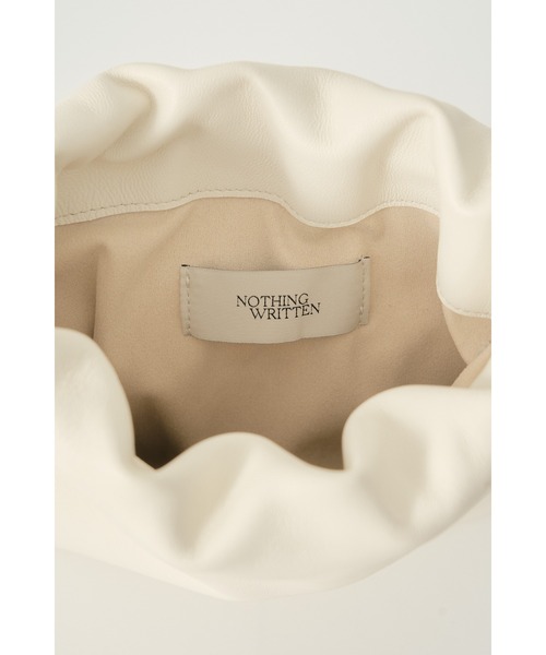 [NOTHING WRITTEN] FATU SHOULDER MINI バッグ★新作・24AW★ NOTHING WRITTEN＞ FATU SHOUDER BAG
