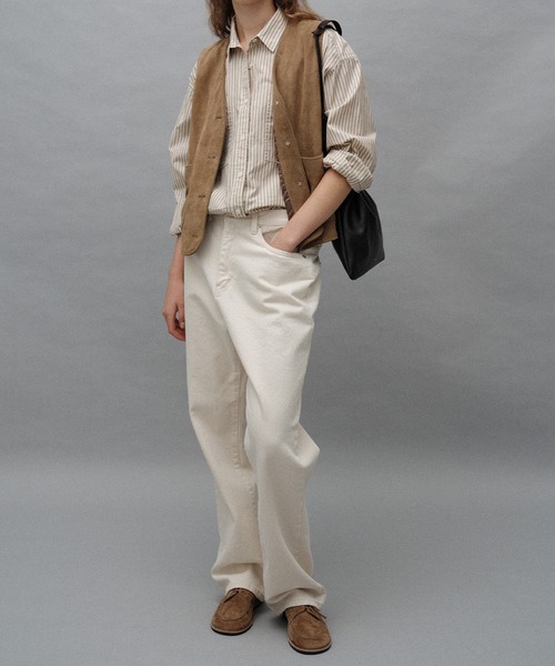 NOTHING WRITTEN（ナッシングリトゥン）の「NOTHING WRITTEN / ナッシングリトゥン FATU SHOULDER BAG ショルダーバック（ショルダーバッグ・レディース・ダークブラウン/ブラック/ホワイト・FREE）」の19枚目の写真