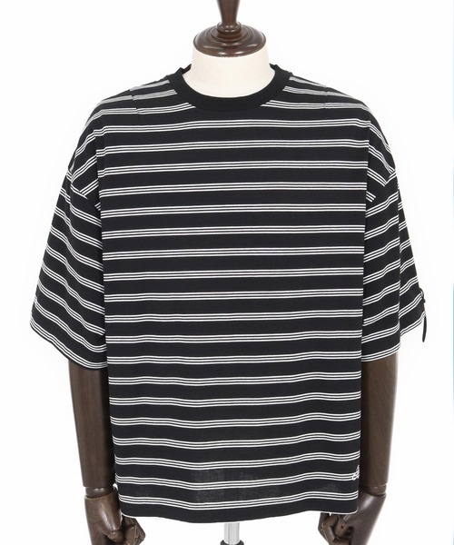 ADAM PATEK(アダムパテック)の「mt9510-rounded border short sleeveT Tシャツ(Tシャツ/カットソー・メンズ・ブラック/ホワイト・2/1)」の20枚目の写真
