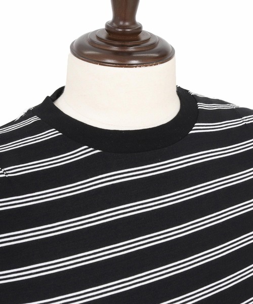 ADAM PATEK(アダムパテック)の「mt9510-rounded border short sleeveT Tシャツ(Tシャツ/カットソー・メンズ・ブラック/ホワイト・2/1)」の22枚目の写真