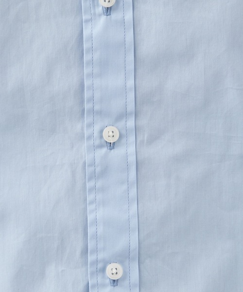 B.C STOCK（ベーセーストック）の「コットン クロップド レギュラーカラーシャツ / ショート丈対応 【ZOZOTOWN限定アイテム】（シャツ/ブラウス・メンズ・サックスブルー/ブラック/ホワイト・S-Short/S-Regular/M-Short/M-Regular/L-Short/L-Regular）」の20枚目の写真