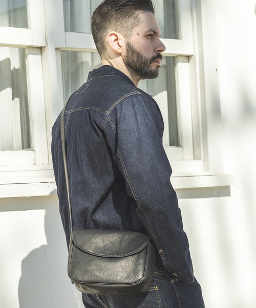 IMPERMA-LEATHER / NEAT SHOULDER BAG（ショルダーバッグ）｜MR.OLIVE