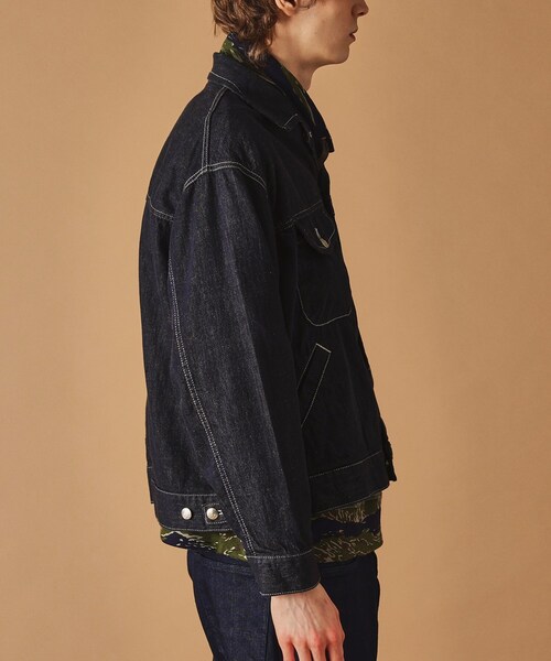 40ｃｔ＆525（フォーティーカラッツアンドゴーニーゴ）の「525DENIM ワークジャケット（デニムジャケット・メンズ・ブラック/ブルー系その他・04/03/02/01）」の5枚目の写真
