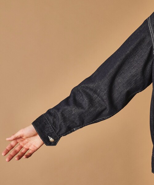 40ｃｔ＆525（フォーティーカラッツアンドゴーニーゴ）の「525DENIM ワークジャケット（デニムジャケット・メンズ・ブラック/ブルー系その他・04/03/02/01）」の10枚目の写真