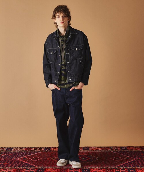 40ｃｔ＆525（フォーティーカラッツアンドゴーニーゴ）の「525DENIM ワークジャケット（デニムジャケット・メンズ・ブラック/ブルー系その他・04/03/02/01）」の21枚目の写真