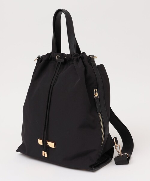 quaranliel 3way ラインショルダー リュックサック トートバッグ セール】quaranciel: 3way ラインショルダー リュックサック