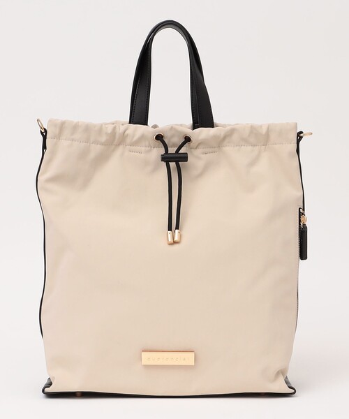 quaranliel 3way ラインショルダー リュックサック トートバッグ 追加予約》quaranciel: 3way ラインショルダー リュックサック