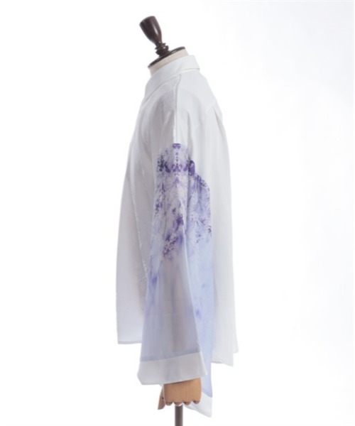 REZEN（リゼン）の「枝垂桜和袖シャツ（シャツ/ブラウス・メンズ・ピンク/アイボリー/レッドパープル・LARGE/MEDIUM）」の17枚目の写真