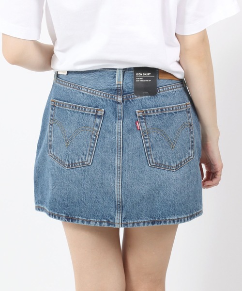 ヴィンテージ　LEVI'Sリメイクデニムミニスカート　TORO購入 ヴィンテージ LEVI'Sリメイクデニムミニスカート TORO購入