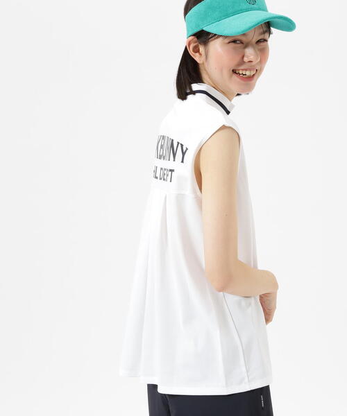 tシャツ 「Jack Bunny!!」PEトリコット フレンチスリーブ モックネックカットソー レディース セール】【Jack Bunny!!】PEトリコット フレンチスリーブ モック