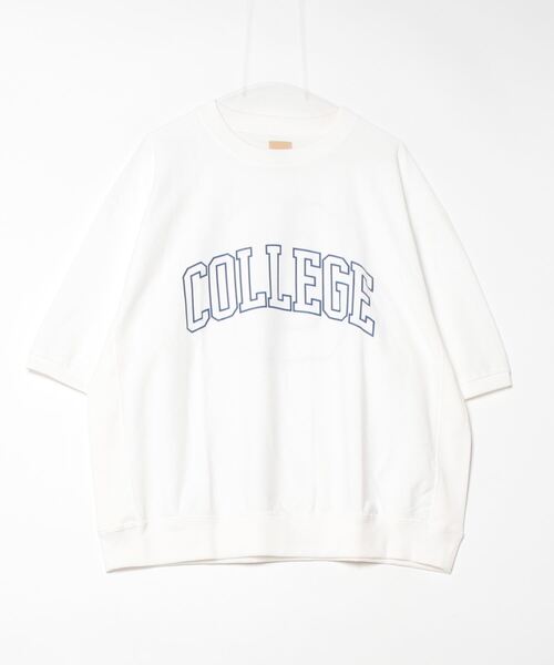 Sanca（サンカ）の「Sanca/サンカ　US コットン カレッジTEE　US COTTON REV.W COLLEGE TEE（Tシャツ/カットソー・メンズ・ホワイト/ブラック/カーキ・3/2）」の10枚目の写真