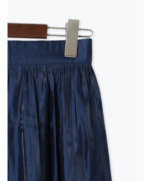 Te chichi TERRASSE（テチチテラス）の「【選べる着丈】オーロラサテンスカート（スカート・レディース・ブラック/ベージュ/ネイビー/グリーン・ﾌﾘｰ(M)/ﾌﾘｰ(L)）」の11枚目の写真