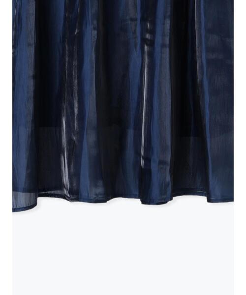 Te chichi TERRASSE（テチチテラス）の「【選べる着丈】オーロラサテンスカート（スカート・レディース・ブラック/ベージュ/ネイビー/グリーン・ﾌﾘｰ(M)/ﾌﾘｰ(L)）」の12枚目の写真