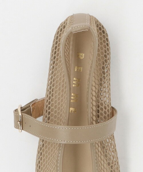 REMME（レメ）の「【別注】＜REMME＞ MASHBLT FLT（パンプス・レディース・ブラック/ベージュ・38/36/35/37）」の11枚目の写真