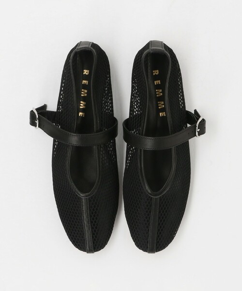 REMME（レメ）の「【別注】＜REMME＞ MASHBLT FLT（パンプス・レディース・ブラック/ベージュ・38/36/35/37）」の14枚目の写真