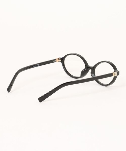 Heather(ヘザー)の「ラウンドフレームメガネ 329542(メガネ・レディース・ブラウン/ブラック・ONE SIZE)」の7枚目の写真