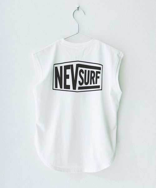 セール】キッズ NEVSURF オーバーサイズ ノースリーブTシャツ（T