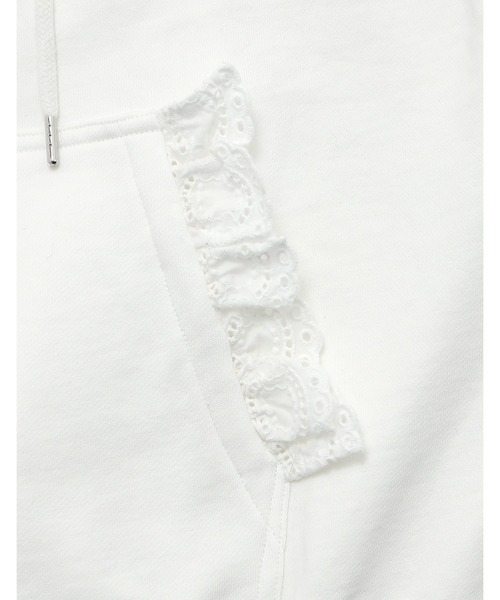 Little sunny bite（リトルサニーバイト）の「【Little sunny bite】lacy logo hoodie（パーカー・レディース・グリーン/ホワイト/ブラック・SMALL/MEDIUM）」の11枚目の写真