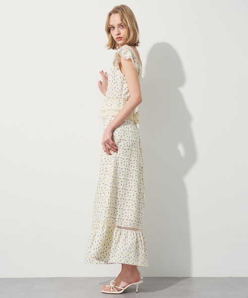 DEICY(デイシー)の「ミニフラワーレーススカート(スカート・レディース・ホワイト/アイボリー・1/0)」の5枚目の写真