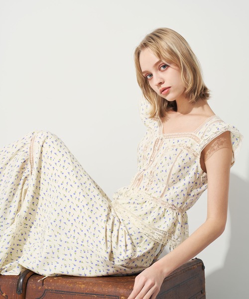 DEICY(デイシー)の「ミニフラワーレーススカート(スカート・レディース・ホワイト/アイボリー・1/0)」の11枚目の写真
