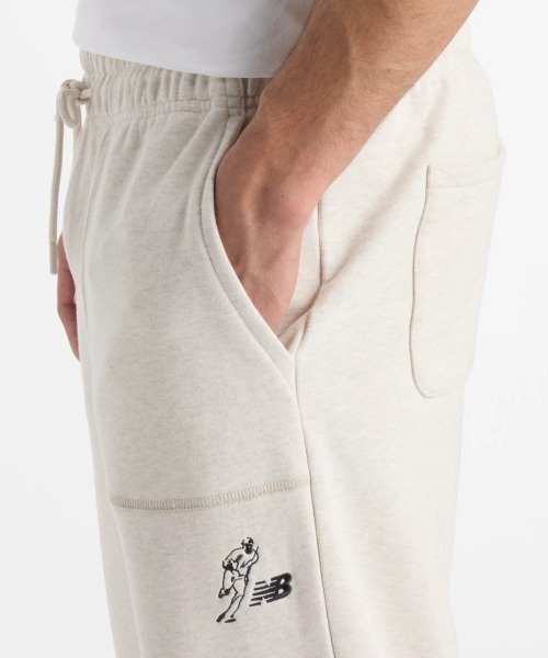 Kinetics(キネティクス)の「New Balance Shohei Signature Fleece Pant(ニューバランス 大谷翔平シグネチャー フリースパンツ)(スウェットパンツ・メンズ・ベージュ系・SMALL)」の14枚目の写真