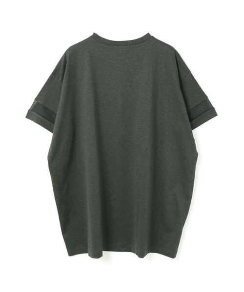 セール】mizuiro ind メッシュスリーブチュニックワンピース