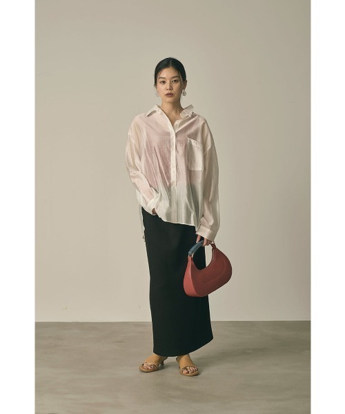 marjour(マージュール)の「OTONA STRETCH NARROW SKIRT(スカート・レディース・ブラック・02/01)」の7枚目の写真