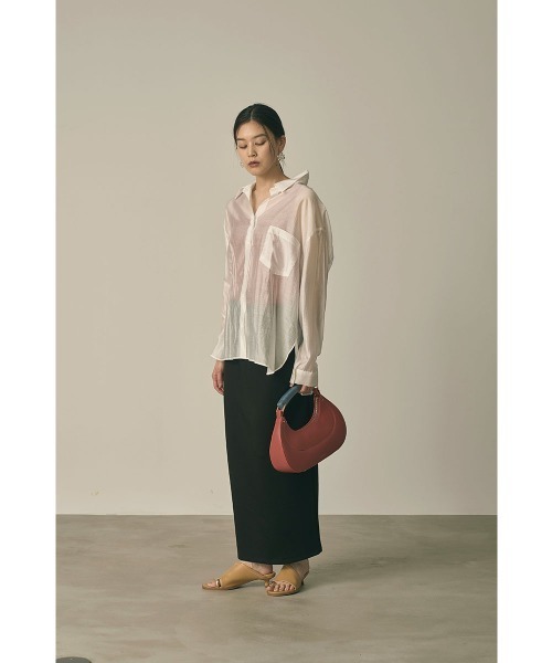 marjour(マージュール)の「OTONA STRETCH NARROW SKIRT(スカート・レディース・ブラック・02/01)」の8枚目の写真