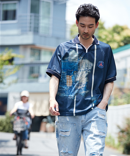 Poggy × Paris Saint-Germain】DEAR PSG PRINTED GAME SHIRT（T
