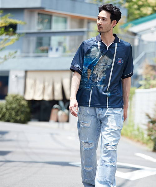 Poggy × Paris Saint-Germain】DEAR PSG PRINTED GAME SHIRT（T