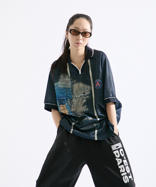 PSG Poggy パリサンジェルマン コラボゲームシャツ PSG Poggy パリサンジェルマン コラボゲームシャツ EDIFICE