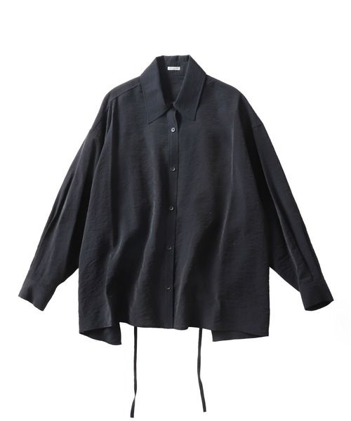 DRESSLAVE(ドレスレイブ)の「back swing shirt(バックスウィングシャツ)(シャツ/ブラウス・レディース・ブラック/ホワイト・38)」の1枚目の写真