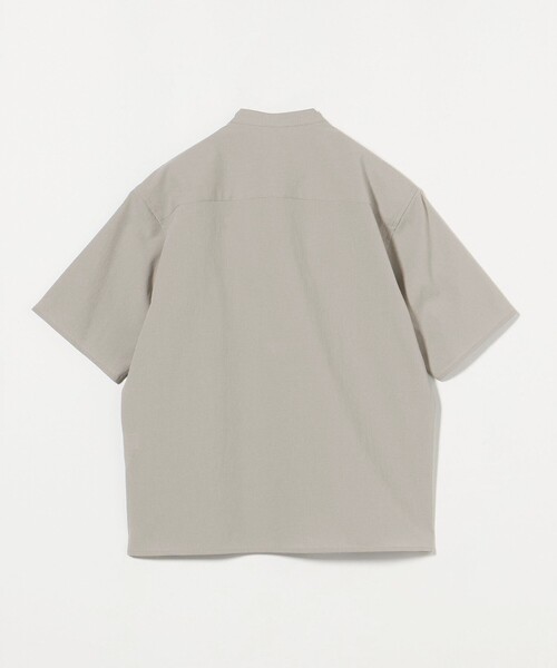 BEAUTY&YOUTH UNITED ARROWS(ビューティーアンドユースユナイテッドアローズ)の「KOMATSU PACK トロピカル バンドカラー シャツ FORM型 セットアップ対応 ヨコストレッチ(シャツ/ブラウス・メンズ・ライトグレー/ダークグレー/ブラック・S/M/L/XL)」の22枚目の写真